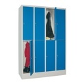 PAVOY- Schliessfachschrank PAVOY, 4 x 2 Fächer, HxBxT 1.850 x 1.230 x 500 mm