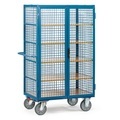 Fetra 5393 Schrankwagen Stahl pulverbeschichtet Traglast (max.): 750 kg Brillantblau (RAL 5007)
