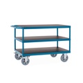 Fetra, Fetra 12425 Tischwagen Stahl pulverbeschichtet Traglast (max.): 1200 kg Brillantblau (RAL 5007)
