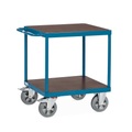 Fetra, fetra® Schwerlast-Tischwagen, TK 1.200 kg, 2 Etagen à 700 x 700 mm
