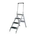 HYMER, Sicherheits-Klapptreppe HYMER, Standhöhe 0,90 m, mit Sicherheitsbügel