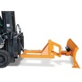 Stapler-Schneepflug mit PU-Schürfleiste, Schildbreite 1.800 mm
