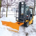 Stapler-Schneeschieber mit Federklappschare, Schildbreite 2.100 mm