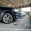 Jungheinrich PROFISHOP, Parkplatzbegrenzung Park-It®, LxB 1.800 x 150 mm, schwarz-gelb