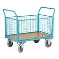 Ameise®, Ameise® Plattformwagen, 4-seitig mit Gitterwänden, Ladefläche BxT 752 x 1.200 mm