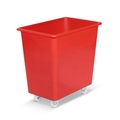 BASIC, BASIC Rollbehälter, BxT 660 x 432 mm, rot