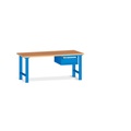 Werkbank Work Master, mit 1 Schublade à H 200 mm, HxBxT 840 x 2.000 x 750 mm, anthrazitgrau