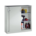 CP, C+P Werkstatt-Beistellschrank mit 4 Fachböden, HxBxT 1.200 x 1.600 x 500 mm, Trennwand