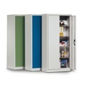C+P Werkstatt-Flügeltürschrank mit 4 Fachböden, HxBxT 1.950 x 700 x 400 mm
