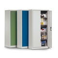 C+P Werkstatt-Flügeltürschrank mit 4 Fachböden, HxBxT 1.950 x 1.200 x 400 mm