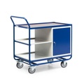 Werkstattwagen, Flügeltürschrank, 3 Ablagen, TK 300 kg