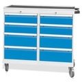 Werkstattwagen mit 2 x 4 Schubladen, TK 500 kg