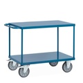 Fetra 2401B Tischwagen Stahl pulverbeschichtet Traglast (max.): 500 kg Brillantblau (RAL 5007)