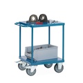 Fetra 2496B Tischwagen Stahl pulverbeschichtet Traglast (max.): 500 kg Brillantblau (RAL 5007)