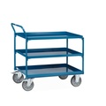 Fetra, Fetra 4930 Tischwagen Stahl pulverbeschichtet Traglast (max.): 400 kg Brillantblau (RAL 5007)