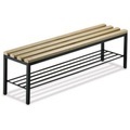 C+P Umkleidesitzbank Premium, Länge 1.500 mm, ohne Schuhrost