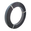 Umreifungsband aus Stahl, schwarz lackiert, mehrlagig, Bandbreite 16 mm