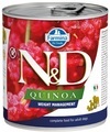 Farmina Canine Adult Weight Management Lamm, Quinoa, Brokkoli & Spargel (6x285g)