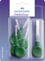 Emoform, Emoform Interdentalbürsten 3.0mm dunkelgrün (5 Stück)