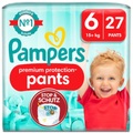 Pampers, Pampers Premium Protection Pants Gr6 15+kg Extra Large Sparpack (27 Stück)