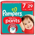 Pampers, Pampers baby-dry Pants Grösse 7 17+kg (29 Stk)