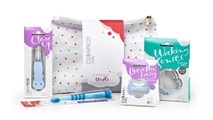 Curaprox, Curaprox Baby Set Gr0 hellblau (1 Stück)