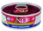 Farmina Feline Adult Weight Management Lamm, Quinoa, Brokkoli & Spargel (24x80g)