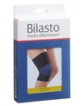 Bilasto Kniebandage L schwarz/blau (1 Stück)
