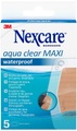 3M Aqua Clear Maxi waterproof 59x88mm (5 Stück)