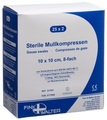 FIWA Mullkompressen 10x10cm steril 8-fach 17-fädig (25x2 Stück)
