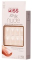 KISS, Kiss Salon Acrylic Nude Nail - Cashmere ONE Size