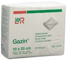 Gazin Faltkompr 10x20cm 12fach/17f o RK (100 Stück)