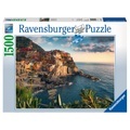 Ravensburger, Ravensburger Puzzle Blick auf Cinque Terre, 1500 Teile