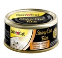GimCat ShinyCat Filet Thunf.+Kürbis, 70g