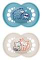 MAM Original Nuggi 6-16M, blau und weiss (2 Stk)