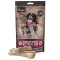 Snuggis, Snuggis Kauknochen gepresst mit Poulet für Hunde, 8cm (150g)
