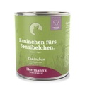 Herrmann's Manufaktur, Herrmann's Kaninchen mit Reisflocken, Nassfutter für Hunde (800g)