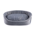 Freezack, Freezack Kühlendes Hundebett Cooling Bed Oval M grau