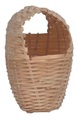 Nistkorb für Exoten, geflochten, 15x12cm