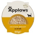 Applaws Cat Pot Katzenfutter 10 x 60 g - Zarte Hühnchenbrust & Reis