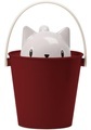 United Pets Aufbewahrungsbox Crick für Katzenfutter braun, 20x20x28cm (1 Stk)