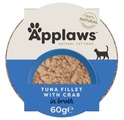 Sparpaket Applaws Cat Pot 30 x 60 g - Saftiger Thunfisch & Krabben