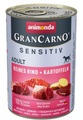 GranCarno Adult Sensitiv Rind+Kart. 400g