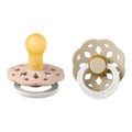 BIBS Schnuller Boheme 0-6 Monate, Blush & Vanilla Night Glow
