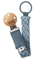 BIBS Schnullerkette Petrol/Baby Blue