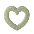 BIBS® Beißring Baby Bitie Heart ab dem 3. Monat in sage