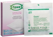 flawa, flawa Gazin Mullkompressen 5x5cm steril (5x2 Stück)