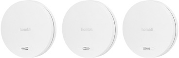 Hombli Smart Smoke Detector 2+1 - white Rauchmelder