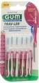 GUM SUNSTAR Proxabrush Trav-Ler ISO-Norm 4 1.4mm cylindric pink (6 Stück)