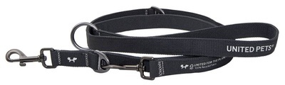 United Pets Citylife Hundeleine dark grey, 2x200cm (1 Stk)